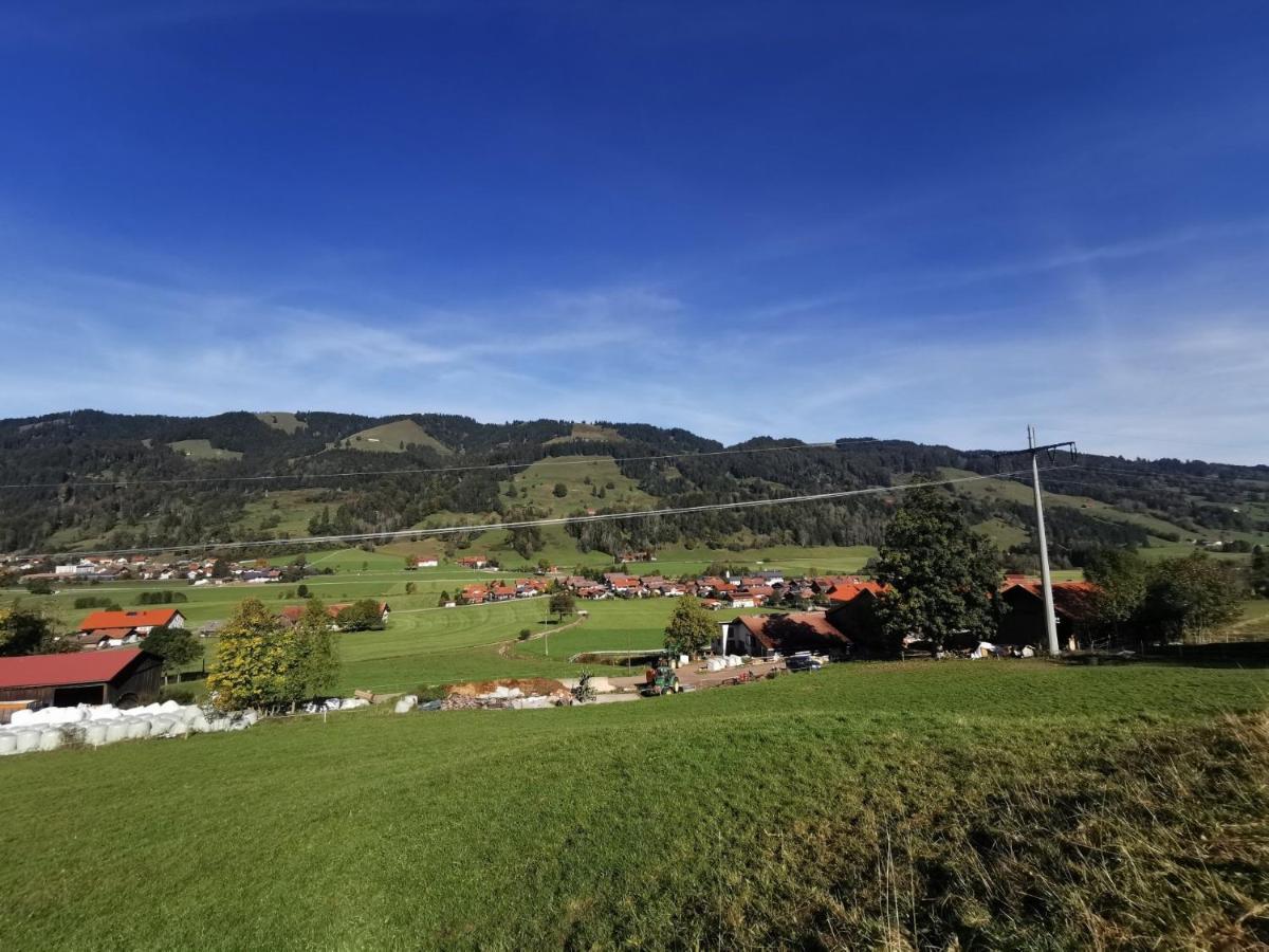 Konstanzer Bergblick Mit Wintergarten Oberstaufen Dış mekan fotoğraf
