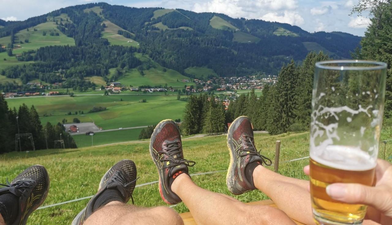 Konstanzer Bergblick Mit Wintergarten Daire Oberstaufen Dış mekan fotoğraf