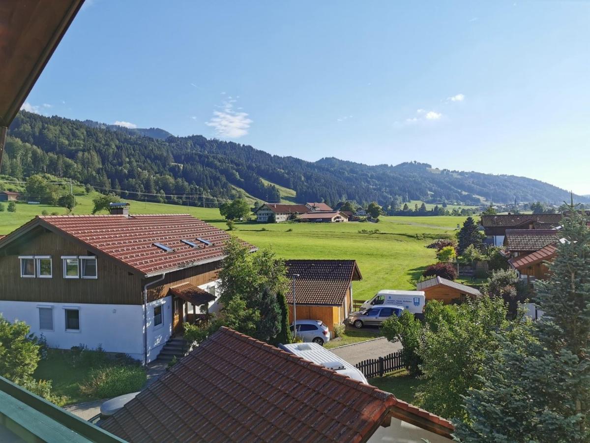 Konstanzer Bergblick Mit Wintergarten Oberstaufen Dış mekan fotoğraf